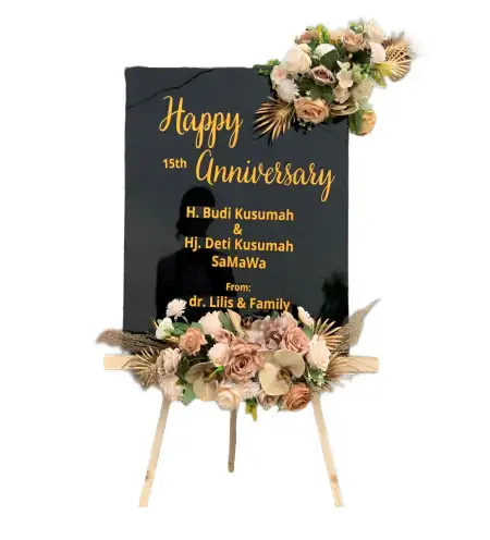 Papan Bunga Akrilik Kelam Permai